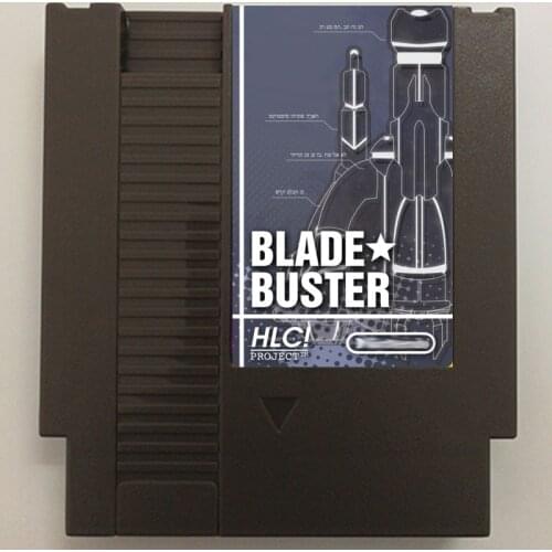 Blade Buster Nes Card For 72 Pin 8 Bit Game Player