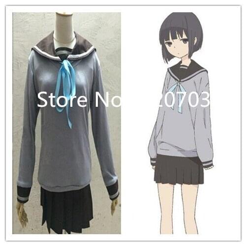 Tanaka-kun is Always Listless Tanaka kun wa Itsumo Kedaruge Rino Saya Cosplay Costume