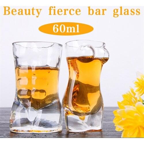 Creative Sexy Human Body Beer Glass Cup Funny Beauty Muscle Man Double Wall Glasses Wine Whiskey Vodka Shot Glass Valentine Gift