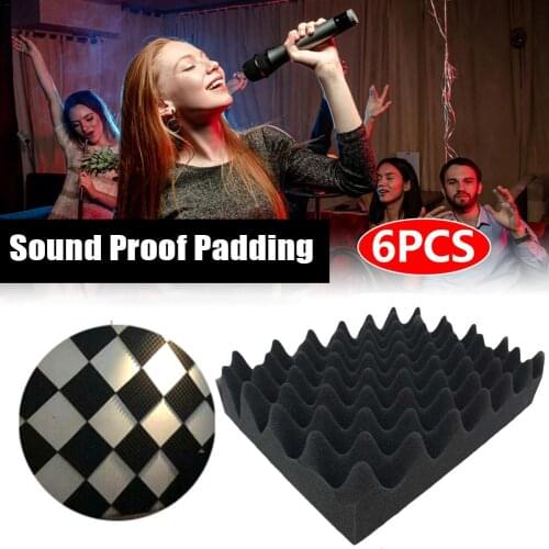 PW TOOLS Sound Insulation Pad Ceiling Wall Decorative Sound Insulation KTV Recording Studio Home Theater Soundproof Mat