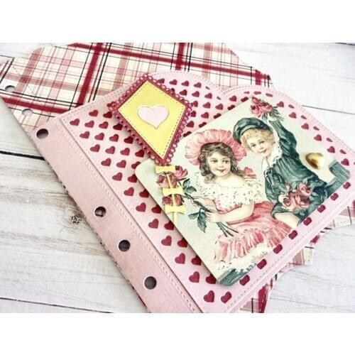 Cutting Dies Planner Pocket Page Scrapbook Cardmaking Paper Craft DIY Metal Stencil Surprise Creation