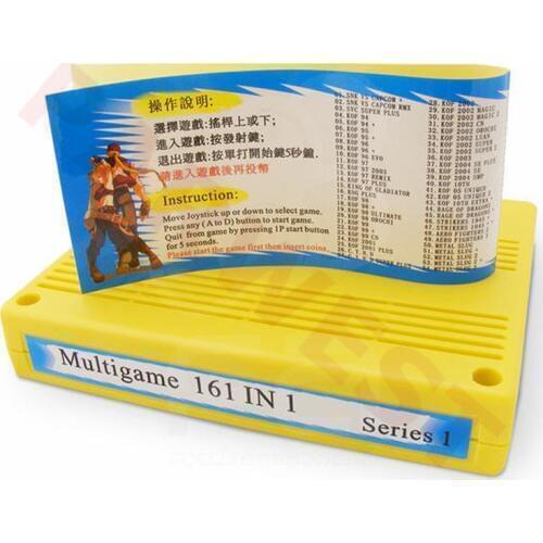 SNK 161 in 1 games SNK Cart MVS Cassette Neo Geo Jamma 161 in 1 Multi Game Cartridge Multigame PCB board