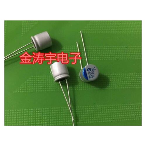Solid capacitors 6.3V1000UF 8x8 motherboard capacitance 1000UF 6.3V 8*8mm