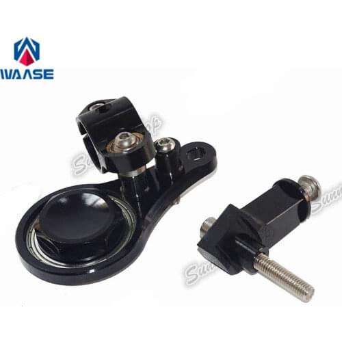 Waase CNC Aluminium Steering Stabilizer Damper Mounting Bracket For Kawasaki Ninja ZX-6R ZX6R ZX 636 6R 2005-2006