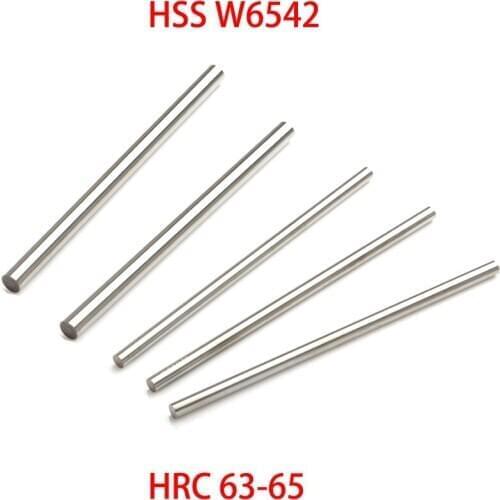 1.05mm 1.15mm 1.25mm OD 100mm Length HSS W6542 HRC63-65 Jobber Drill Bit Boring Out Round CNC Cutting Turning Lathe Tool Bar Rod