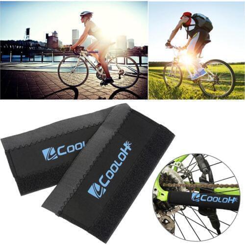 1Pcs Bicycle Frame Chain Protector Mountain Bike Stay Front Fork Protection Guard Protective Pad Wrap Cover Cycling Accessories