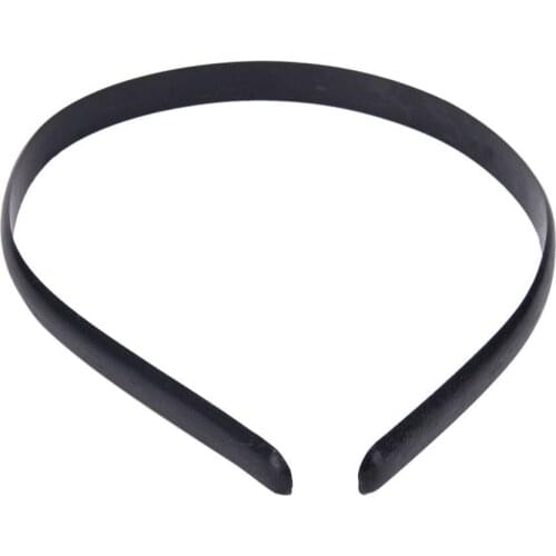 White Black Plain Lady Plastic Hair Band Headbands NO Teeth Headwear Girl Hair DIY Tool Accessories Wholesales 10pcs/set