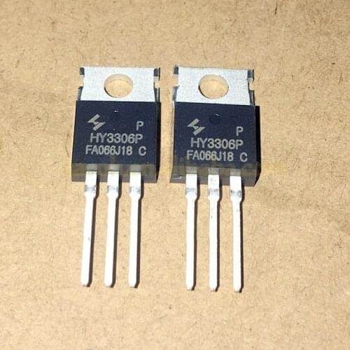 10Pcs HY3306P or HY3306 or HY3906P or HY3906 or HY4306P or HY4306 TO-220 130A 60V High Current Power MOSFET