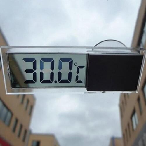 70% Dropshipping!!LCD Digital Display Suction Cup Car Home Room Temperature Meter Thermometer