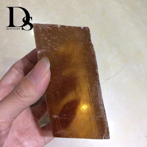 Large Natural Red Rhombus Calcite Clear Quartz Optical Crystal Icelannd Spar Stone Ore Healing Energy Minerals Gifts Decoration