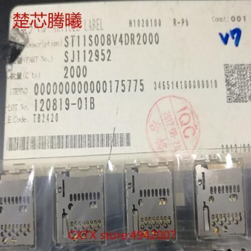 CHUXINTENGXI ST11S008V4DR2000 For Universal card reader TF Card Reader Connector Socket Holder Slot NEW Original TF Card Reader