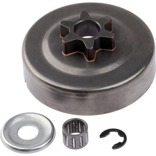 HOT-3/8 6T Clutch Drum Sprocket Washer E-Clip Kit For Stihl Chainsaw 017 018 021 023 025 Ms170 Ms180 Ms210 Ms230 Ms250 1123