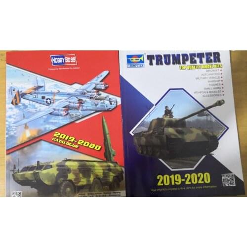 HobbyBoss and Trumpeter 2019-2020 CATALOGUE Newest Models Books