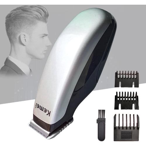Kemei Battery Portable Hair Trimmer Mini MenS Razor Wireless Fast Home Hair Clipper Barber Hair Trimming Tool 36D
