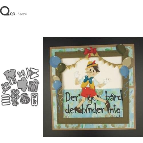 Western Cowboy Cutting Dies Stamps Dies Scrapbooking Mold Cut Childrens Handmade Tools DIY Craft Decoration 2021 New Metal Dies