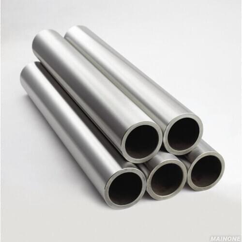 100/200/300mm long 30mm Outer diameter pure Titanium alloy tube hollow tubes Ti straight TA2 2-5mm Wall thickness