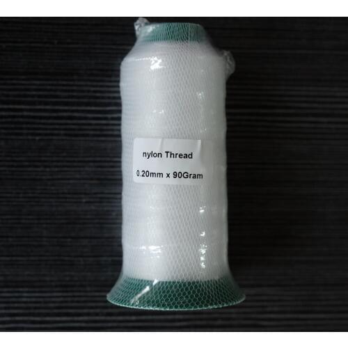 0.2mm Nylon Transparent Monofilament Thread Crystal Fish Bead Invisible Thread Heavy Duty fabrics 2400M long clear