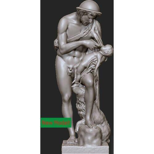 New model 3D model for cnc or 3D printers in STL file format Oedipus