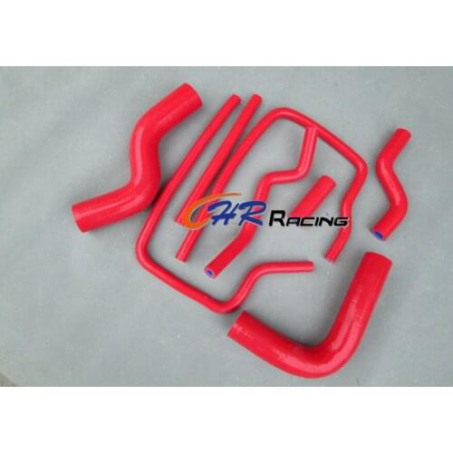 RED For Subaru Impreza GC8 EJ20 STi WRX GT Ver 3-6 96-00 Silicone Radiator Hose