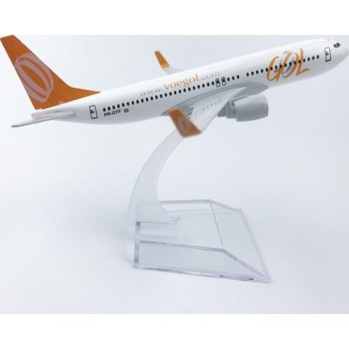1:400 Airplane Model Alloy Airplane Model Brazil Gore Office Desk Decoration Souvenir Collection Birthday Gift