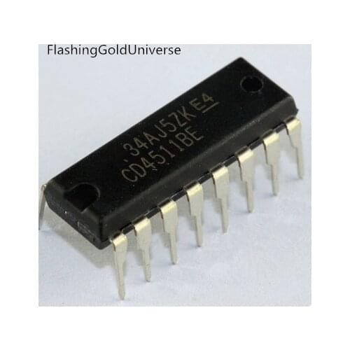 100PCS-500PCS CD4511BE 4511 DIP-16 New New original