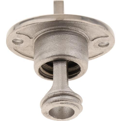 Glossy Square Drain Plug 316 Stainless Steel Boat High Polished - High Quality Casting And Finishing