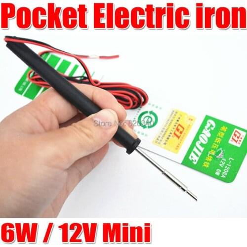 Guangzhou yellow ( noble ) authentic miniature pen -type low-voltage electric iron L-1206A 6W / 12V Mini Car electric iron