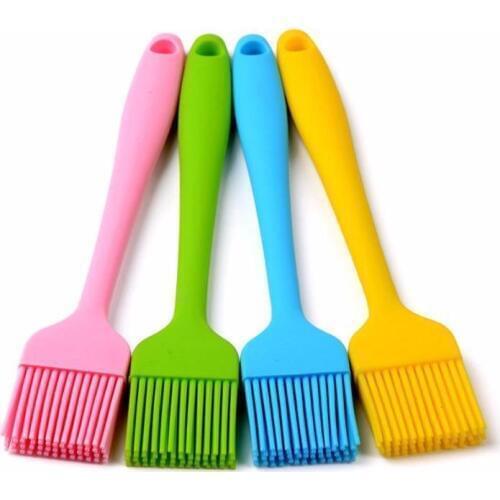 HMROVOOM Silicone oil brush barbecue brush, kitchen barbecue heat resistant brush