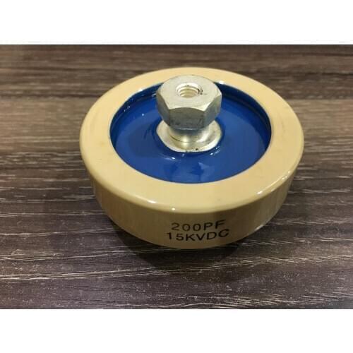 Round ceramics Porcelain high frequency machine new original high voltage CCG81-1 DT60 200PF 15KV 60KVA