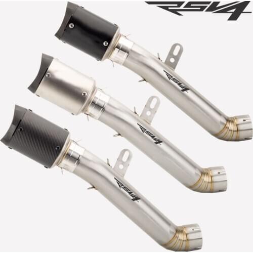 Motorcycle modified exhaust pipe suitable for RSV4 exhaust pipe RSV4 middle section 2009-2020 Years