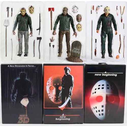 NECA Jason Voorhees The Texas Chainsaw Massacre 7" Action Figure Collectible Model Toy