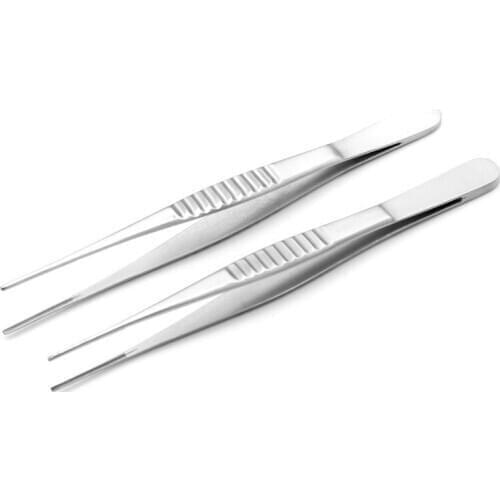 Non-invasive forceps, fine microscopic ophthalmic instruments, high-quality stainless steel straight-pointed forceps, titanium a