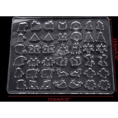 Clear Silicone Ear Stud Earring Mold Making Jewelry Resin Casting Mould Tool DIY