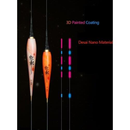 RQNQ 1pcs 2021 new fish bite automatically reminds smart LED fishing electronic luminous cold light buoy