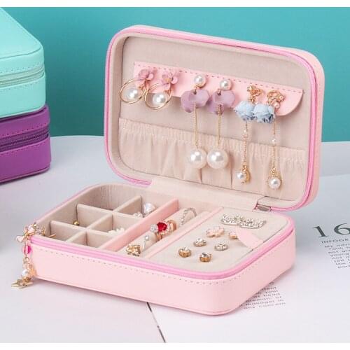 Jewellery Organizer Box Jewelry Display Case Earring Necklace Holder Ring Earring Bracelet Storage Box Birthday Anniversary Gift