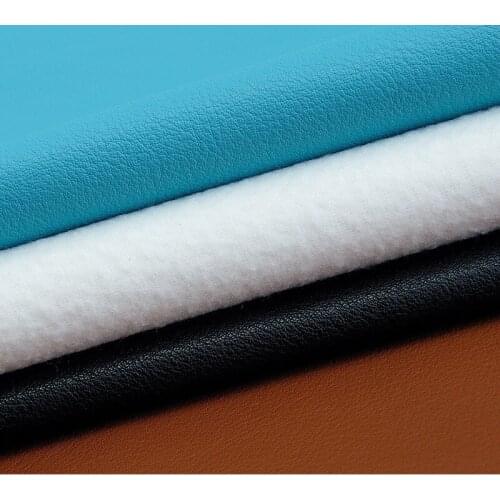 Bags fabric shoes, belts, clothing, furniture material 1.3mm thick PU leather multi-colored sheep skin grain synthetic leather