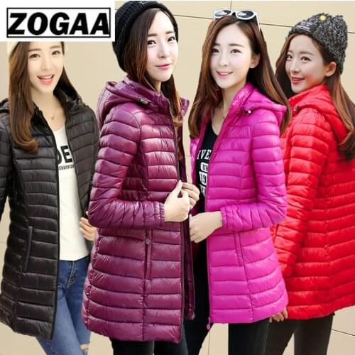 ZOGAA Women's Down Jackets 2019