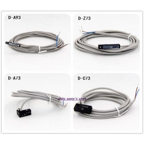5 cs/Lot Air Cylinder Pneumatic Proximity Switch D-A73, D-C73, D-Z73, D-A93 Wired Magnetic Reed Switch Sensor Brand New
