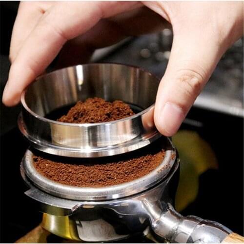 51/53/58MM Stainless Steel Coffee Dosing Ring Inner Stuck Type Coffee Powder Ring For Coffee Powder For Coffee Tamper