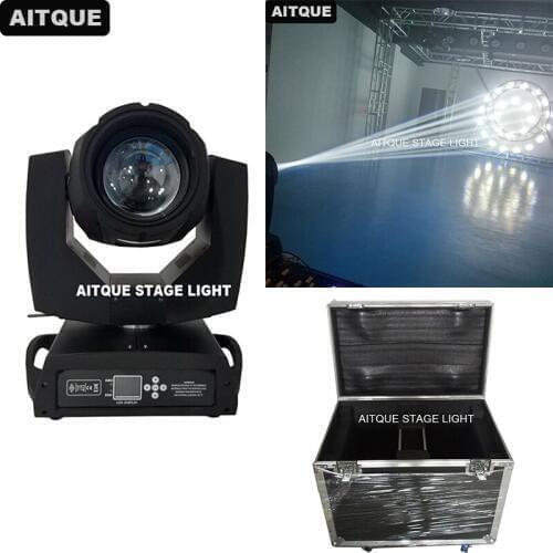 6pcs/CASE Music Dance Show Lights Beam 7r Lyre 230w Copy Clay Paky Sharpy Moving Head Light Rotating Spot Gobos flight case