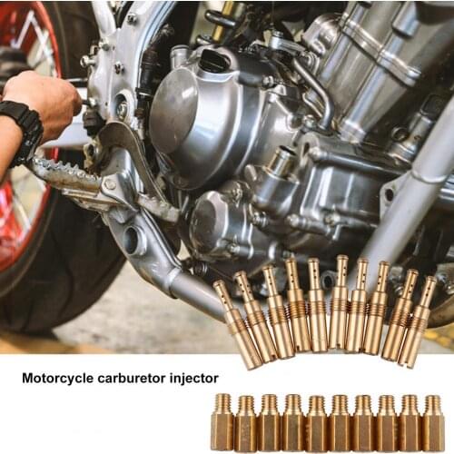 80% Dropshipping!!1 Set Carburetor Jet Kit Universal Anti-corrosion Copper Professional Main Injectors Nozzle Kit for PWK PE Kei
