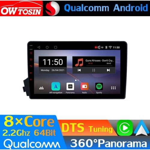 Qualcomm 8Core Android Car Media For SsangYong Kyron Actyon 2005-2014 GPS 360 Panoramic Radio CarPlay Auto DTS HIFI HDMI WiFi