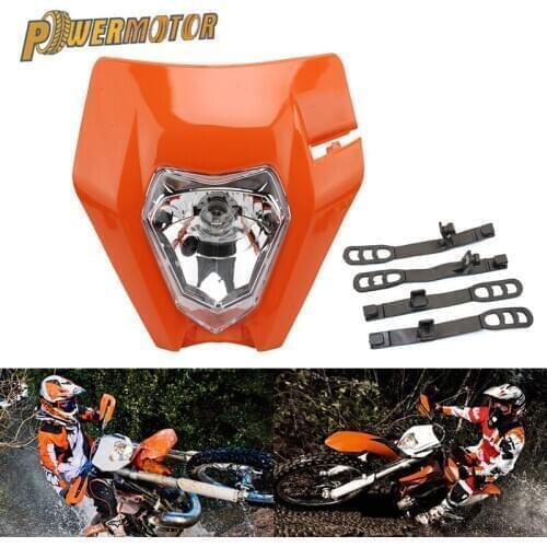 Motorcycle Headlight Supermoto Headlamp For EXC EXCF SXF SX XC XCW XCF XCFW 125 150 250 350 450 530 Enduro Motocross