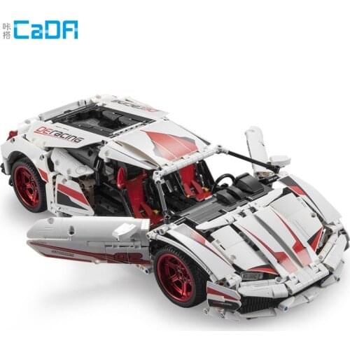 Mould KingDouble Eagle C61018 Lambogiani LP610 Sports Car Model Childrens Puzzle Set Small Particle Brick Toy