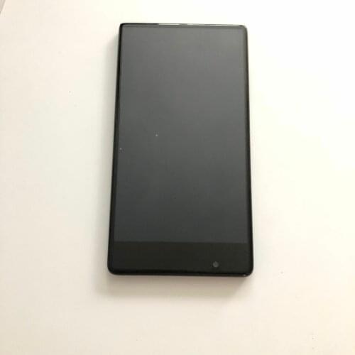 Used LCD Display Screen + Touch Screen + Frame For UMIDIGI Crystal MTK6737T 5.5 Inch 2.5D FHD 1920x1080 + Tracking Number