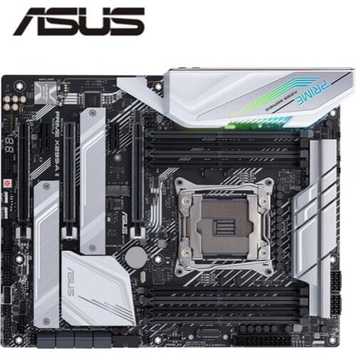 Used For Asus PRIME X299-A II Original Desktop Intel X299 DDR4 Motherboard LGA LGA 2066 USB3.0 M.2 SATA3