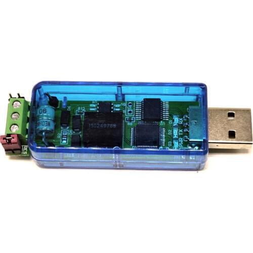 Isolated USB to CAN CAN to USB compatible Zhou Ligong USBCAN virtual serial port USB-to-CAN