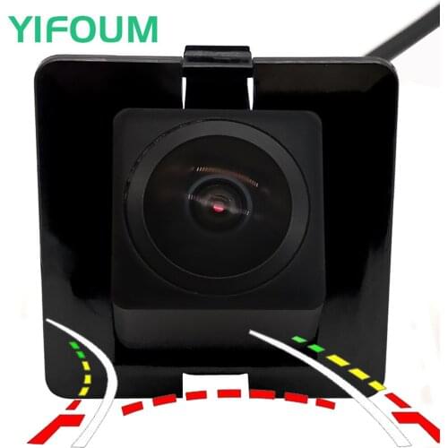 AHD Fisheye 12LED Dynamic Trajectory Car Rear View Wireless Camera For Toyota Land Cruiser Prado 150 LC150 2009-2015 2016 2017