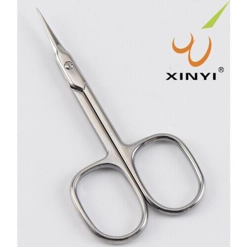 Beauty Tool Eyelash Eyebrow Scissors Elbow Stainless Steel Cosmetic Scissors Spot Hairstylist Hairstylist Hair Shears