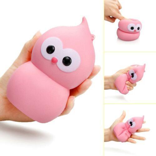 2017 New Arrival Bird Scented Squeeze Doll Kawaii Cute Animal Slow Rising Kid Toy Relieve Stress Cure Doll Gift Fun JK679279